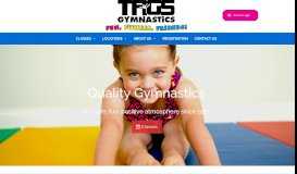 
							         TAGS Gymnastics Fun, Fitness, Friends | Girls & Boys walking to 17 ...								  
							    