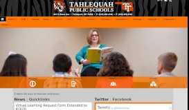 
							         Tahlequah Public Schools								  
							    