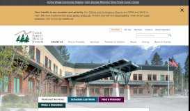 
							         Tahoe Forest Hospital: Tahoe Forest Health System								  
							    