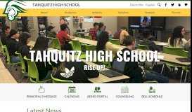 
							         Tahquitz High School								  
							    