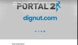 
							         Take a peek at my Portal 2 chambers - dignut.com								  
							    