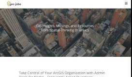 
							         Take Control of Your ArcGIS Organization with Admin Tools for Portal ...								  
							    