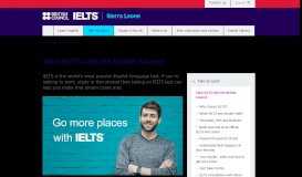 
							         Take IELTS with the British Council - British Council | Sierra Leone								  
							    