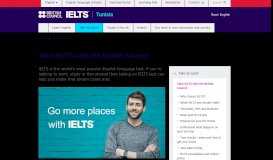 
							         Take IELTS with the British Council - British Council | Tunisia								  
							    