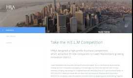 
							         Take the H.E.L.M Competition - HR&A								  
							    