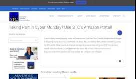 
							         Taking Part in Cyber Monday? Use STC's Amazon Portal! | Notebook								  
							    
