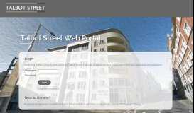 
							         Talbot Street Web Portal - Livingcity								  
							    