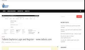 
							         Talbots Dayforce Login and Register - www.talbots.com ...								  
							    