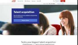 
							         Talent Acquisition | Recruiting and Hiring - ADP.com								  
							    