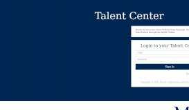 
							         Talent Center								  
							    