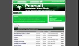 
							         TalentEd Hire - Pearsall ISD								  
							    