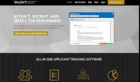 
							         TalentNest: All-in-One Applicant Recruiting & Tracking Software								  
							    