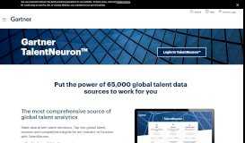 
							         TalentNeuron™ — Talent, Competitive and Location Intelligence								  
							    