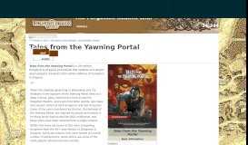 
							         Tales from the Yawning Portal | Forgotten Realms Wiki | FANDOM ...								  
							    