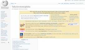 
							         Talk:Acrotomophilia - Wikipedia								  
							    