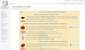 
							         Talk:Dawson College - Wikipedia								  
							    