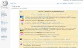 
							         Talk:EMV - Wikipedia								  
							    