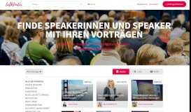 
							         TALKFINDER - Das Speaker Portal | Finde Top Speakerinnen und ...								  
							    
