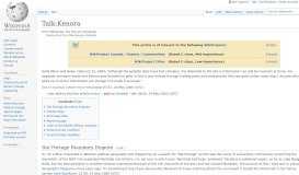 
							         Talk:Kenora - Wikipedia								  
							    