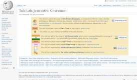 
							         Talk:Lala Jaswantrai Churamani - Wikipedia								  
							    