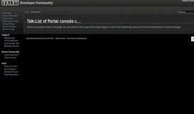 
							         Talk:List of Portal console commands - Valve Developer Community								  
							    