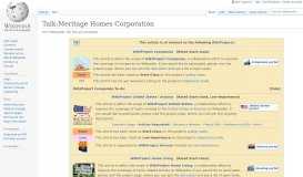 
							         Talk:Meritage Homes Corporation - Wikipedia								  
							    