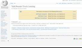 
							         Talk:Penske Truck Leasing - Wikipedia								  
							    