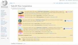 
							         Talk:SP Plus Corporation - Wikipedia								  
							    