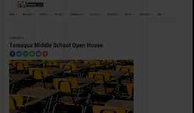 
							         Tamaqua Middle School Open House - WBRE								  
							    