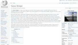 
							         Tamar Bridge - Wikipedia								  
							    