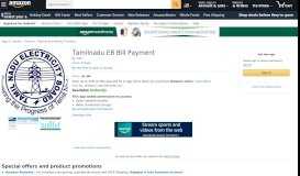 
							         Tamilnadu EB Bill Payment: Appstore for Android - Amazon.com								  
							    