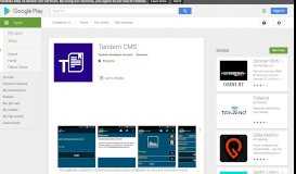 
							         Tandem CMS - Apps on Google Play								  
							    