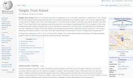 
							         Tanglin Trust School - Wikipedia								  
							    