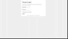 
							         Tango - Login | Tango								  
							    