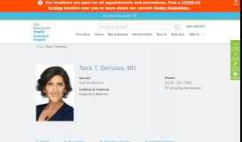 
							         Tania T. Dempsey, MD Internal Medicine of Greenwich Hospital								  
							    