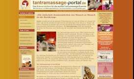 
							         Tantramassage-Portal.de - Das Webverzeichnis für seriöse ...								  
							    