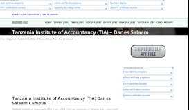 
							         Tanzania Institute of Accountancy (TIA) - Dar es Salaam 2020 ...								  
							    