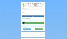 
							         Tapestry - Login								  
							    