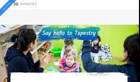 
							         Tapestry: The Early Years Online Learning Journal								  
							    