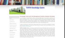 
							         TAPMI Library - Home								  
							    