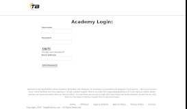 
							         Tapp Brother's Online Academy Login — Tapp Brothers								  
							    
