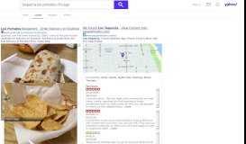 
							         Taqueria Los Portales - Yahoo Search								  
							    
