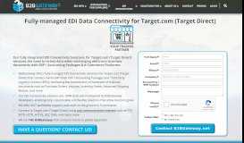 
							         Target.com (Target Direct) Fully-managed EDI | B2BGateway								  
							    