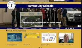 
							         Tarrant City Schools: Home								  
							    