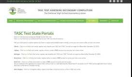 
							         TASC Test State Portals | High School Equivalency Exam | High ...								  
							    