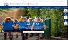 
							         TASIS The American International School in England								  
							    