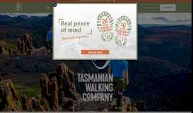 
							         Tasmanian Walking Company - Guided Walking Holidays								  
							    