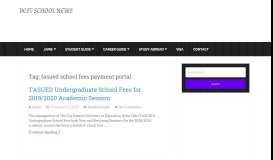 
							         tasued school fees payment portal Archives - Best School News								  
							    
