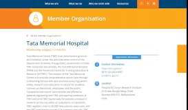 
							         Tata Memorial Hospital | UICC								  
							    