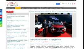 
							         Tata Nexon launched in Bangladesh | Indiablooms - First Portal on ...								  
							    